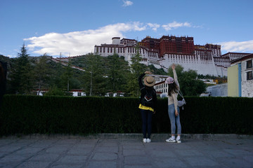 Scenery of Lhasa, Tibet