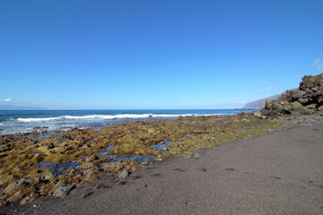 Playa de la Arena, Puerto de Santiago, Tenerife