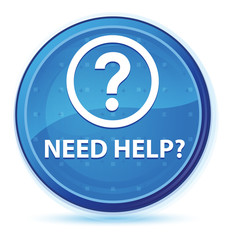 Need help (question icon) midnight blue prime round button