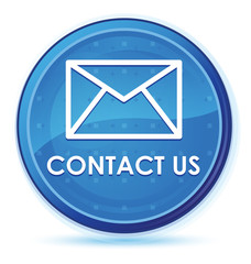 Contact us (email icon) midnight blue prime round button