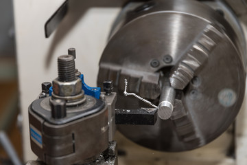 Metalworking with lathe - production technology