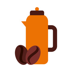 coffee maker with seeds fresh