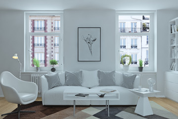 Modern house interior