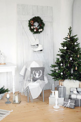 Christmas interior decor