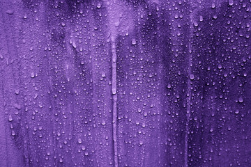 water drops on glass