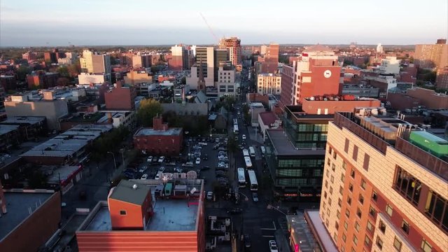 Aerial of Flushing, Queens