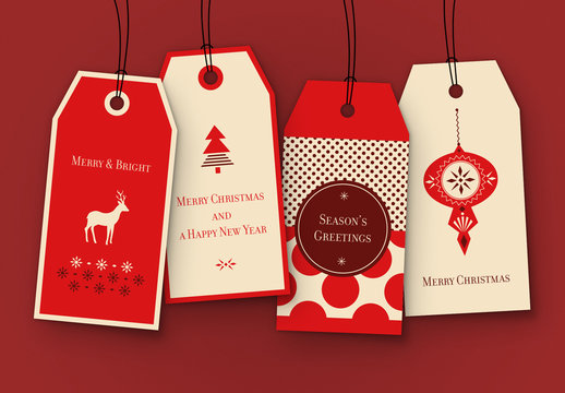 Christmas Gift Tag Set