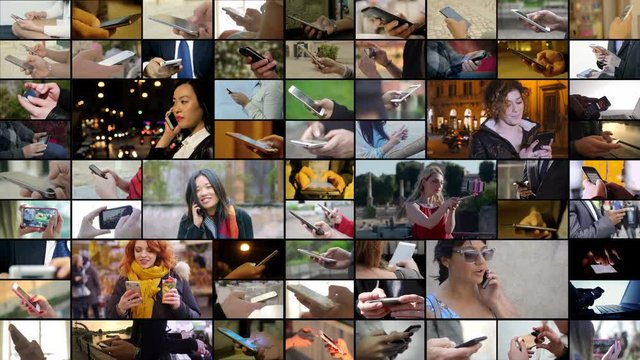 Composition of echnology, modernity ,communication