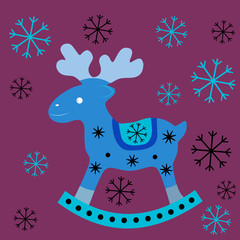 Christmas cartoon illustration