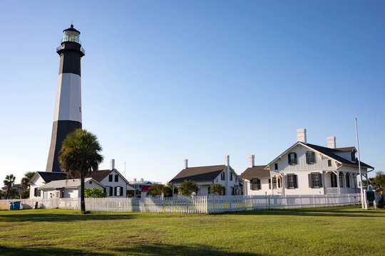 Tybee Island Lighthouse outside Savannah, Georgia