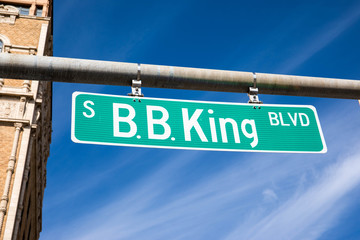 B. B. King Boulevard, Memphis, Tennessee