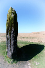 Wales - Cymru sacred stones from celtic times. Ancient druid site.