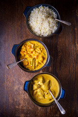 Lamb Rogan Josh Vegetable Korma