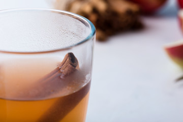 Apple cider rum punch