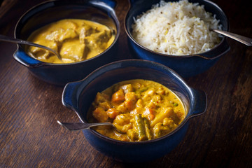 Lamb Rogan Josh Vegetable Korma
