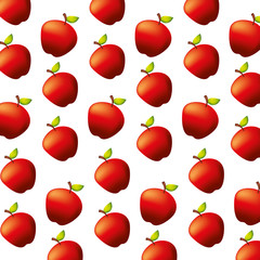 fresh apples fruit natural pattern