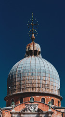 Fototapeta na wymiar Dome of St Mark's Basilica in Venice, Italy