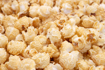 Bowl of sweet popcorn