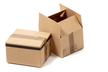 Classic cardboard box