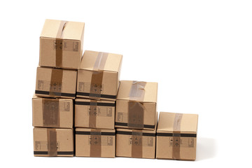Classic cardboard boxes