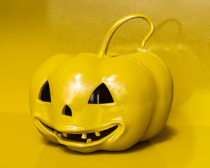 Halloween Pumpkin Close Up