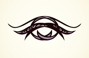 Vignette. Vector drawing