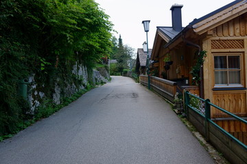 Small town of Hallstatt, Austria