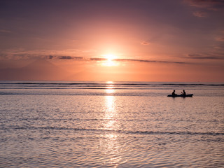 Sunset in Bali, Gilis