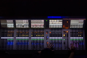 Sound tech board mixer