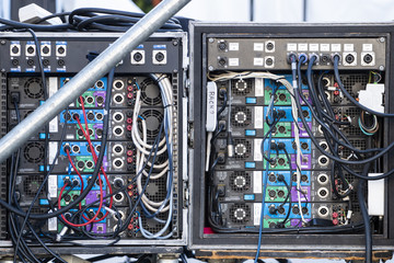 cable confusion on mixer sound stage