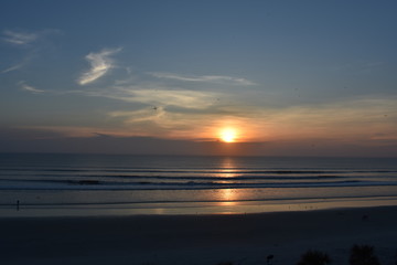 Fototapeta na wymiar Daytona Beach sunrise