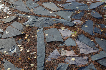 Original textured surface of of a natural coarse stone

