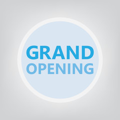 grand opening concept- vector illustration
