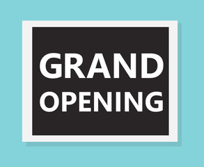 grand opening concept- vector illustration