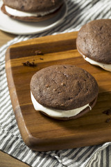 Homemade Chocolate Whoopie PIe