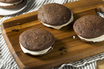 Homemade Chocolate Whoopie PIe