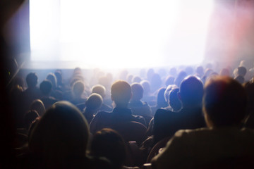 audience at the theater