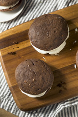 Homemade Chocolate Whoopie PIe