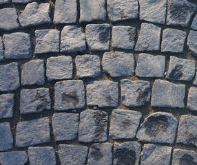 paving gray stone