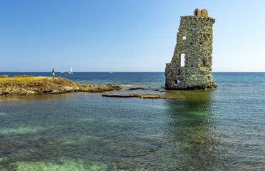 Tour génoise de Santa-Maria-della-Chiapella, Corse