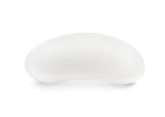 Soap bar on white background. Personal hygiene