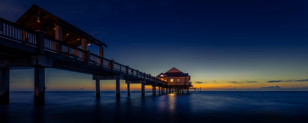 Clearwater Beach Pier Panorama