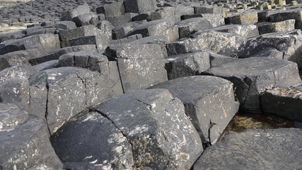 Giant's causeway closeup