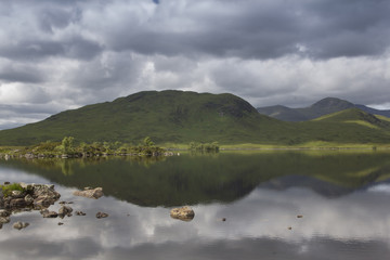 Loch Rannoch  in the Scottish Highlands 