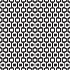 Seamless abstract Ipanema beach sidewalk pattern