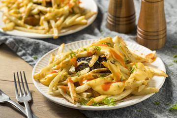 Homemade Beef Horseshoe Sandwich