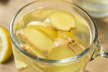 Homemade Fresh Ginger Tea