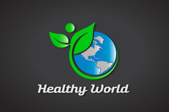 Healthy world logo