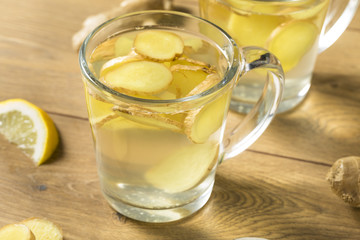 Homemade Fresh Ginger Tea