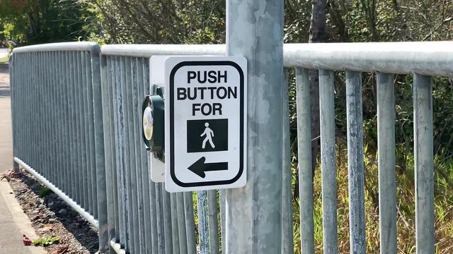 Pedestrian Walk Button